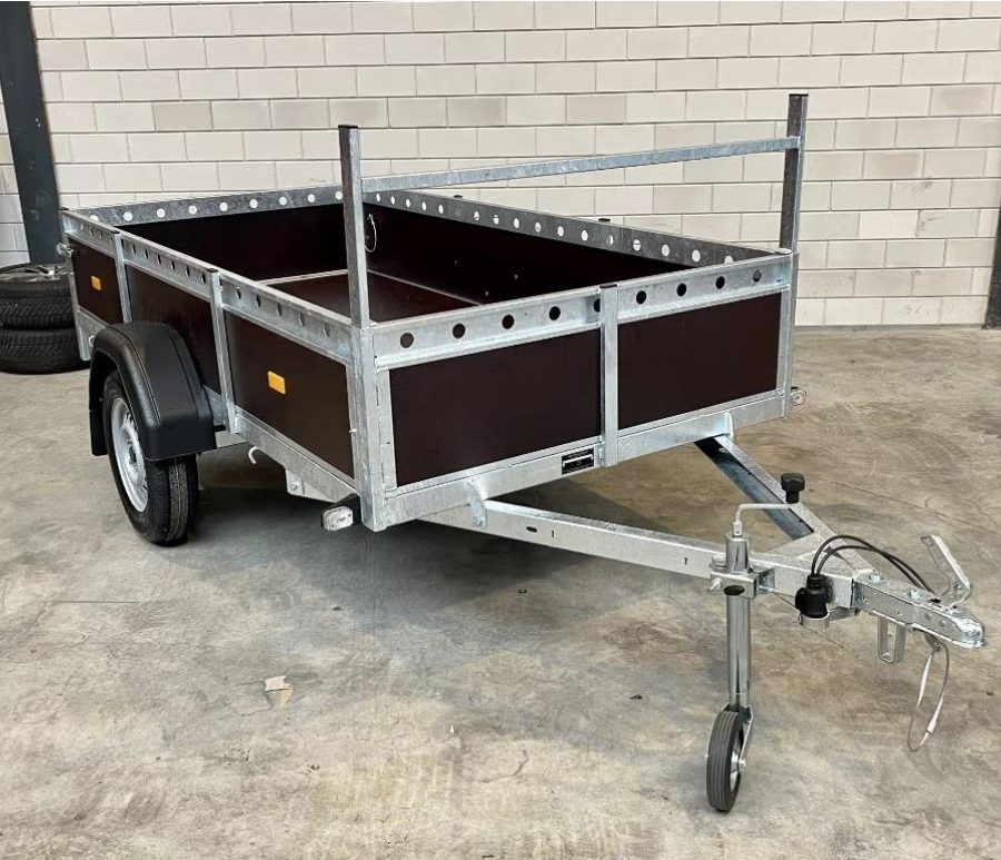 Remorque non freinée – simple essieu