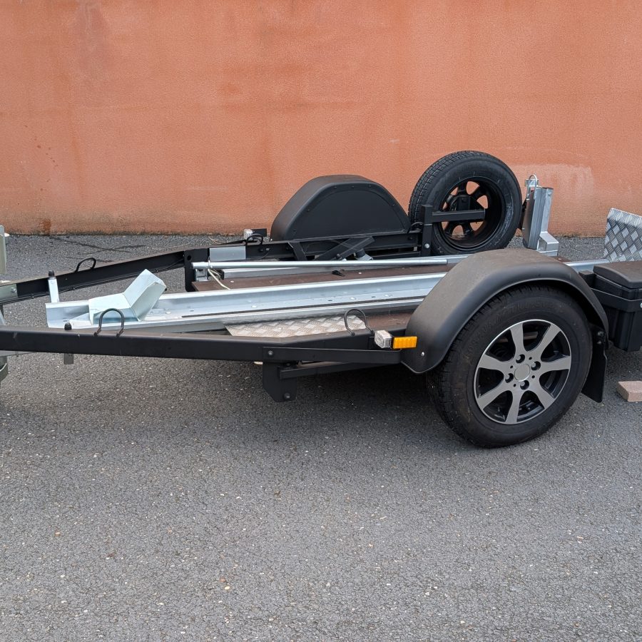 REMORQUE PORTE MOTO pour HARLEY  SOGEVALOT KXL 175