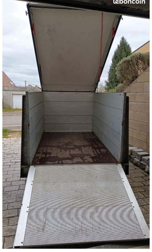 Remorque ANSSEMS GTV 750 KG