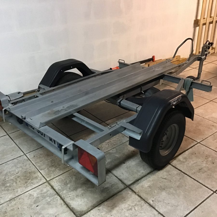 Remorque moto trigano